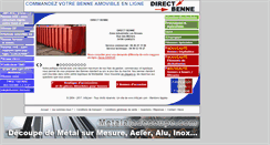 Desktop Screenshot of direct-benne.com